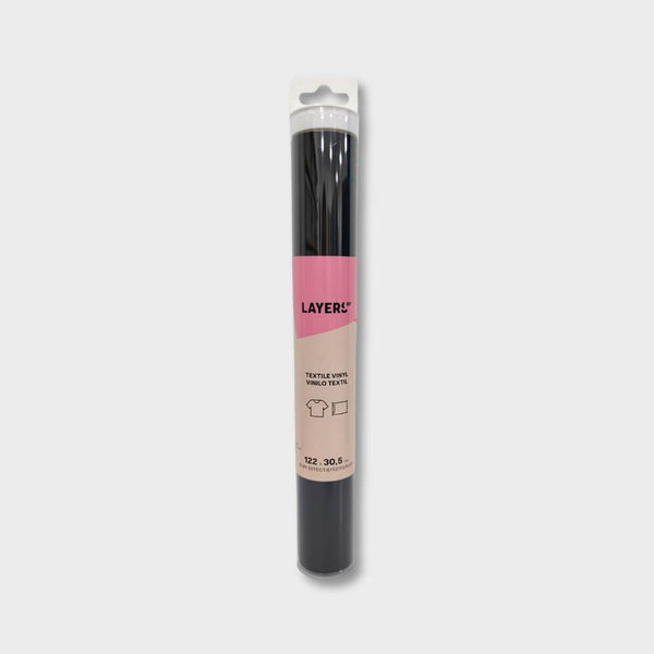 vinilo puff negro milbby