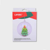Layers Of Kit para Hacer Adorno Navideño con Arcilla de Secado al Aire