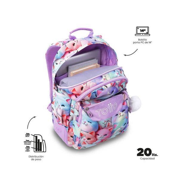 mochila adaptable a carro totto
