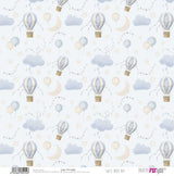 Conjunto de 8 papéis pautados para bebés fofos para si