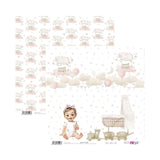 Bloc Scrapbooking 12 Hojas Sweet Baby Girl Papers For You