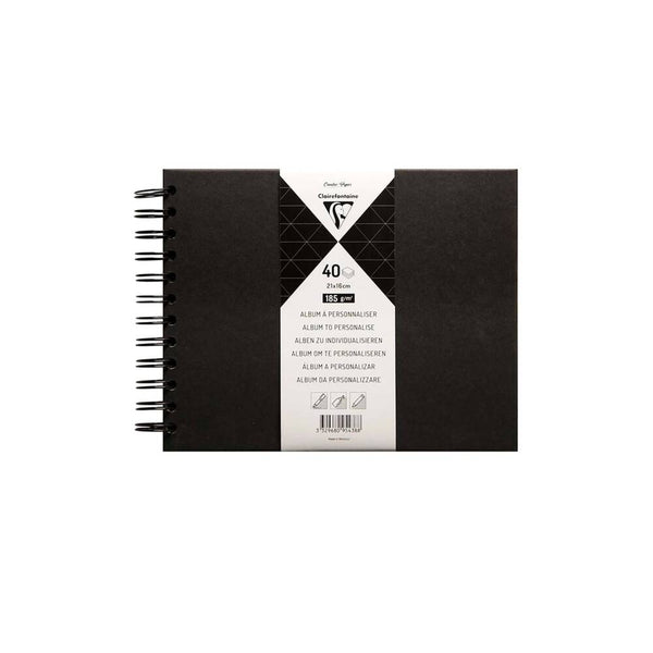álbum scrap negro 21x16 cm