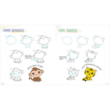 Livro Aprender a Desenhar Personagens Kawaii O Dragão