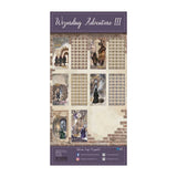 Álbum de recortes 10 folhas 15x30 cm Aventura Mágica III Papéis para si