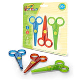 Conjunto de 3 tesouras infantis Crayola