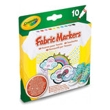 Embalagem de 10 marcadores de tecido Crayola