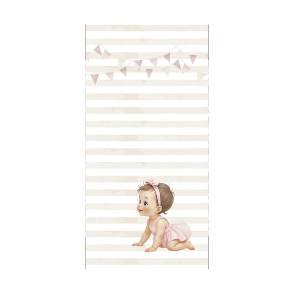 Bloco de Scrapbooking 12x6 Papéis Doces para Meninas para Ti