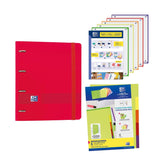 Pack Archivador Europeanbinder Color Vivo + Recambios+ Separadores Oxford