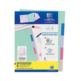Pack Archivador Europeanbinder Color Pastel + Recambios+ Separadores Oxford