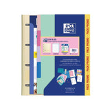 Pack Archivador Europeanbinder Color Pastel + Recambios+ Separadores Oxford