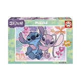 Puzzle 300 Piezas Stitch & Ángel Disney