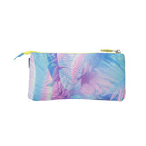 estuche escolar con 3 cremalleras lila y rosa totto