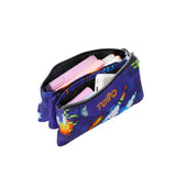 estuche escolar espacioso para niños totto cohete