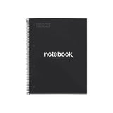 Cuaderno A4 Cuadrícula Negro Emotions Miquelrius