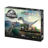 puzzle 3d jurassic world blue revell