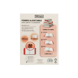 forro ajustable para libros y cuadernos 30 cm transparente