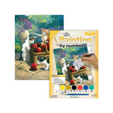 set pintar por numeros diseño gatitos y manzanas royal langnickel