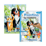 pintar por numeros mascotas en familia royal langnickel