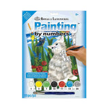 pintar por numeros gatito rodeado de mariposas royal langnickel