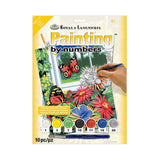 lienzo de pintar por numeros diseño con mariposas royal langnickel