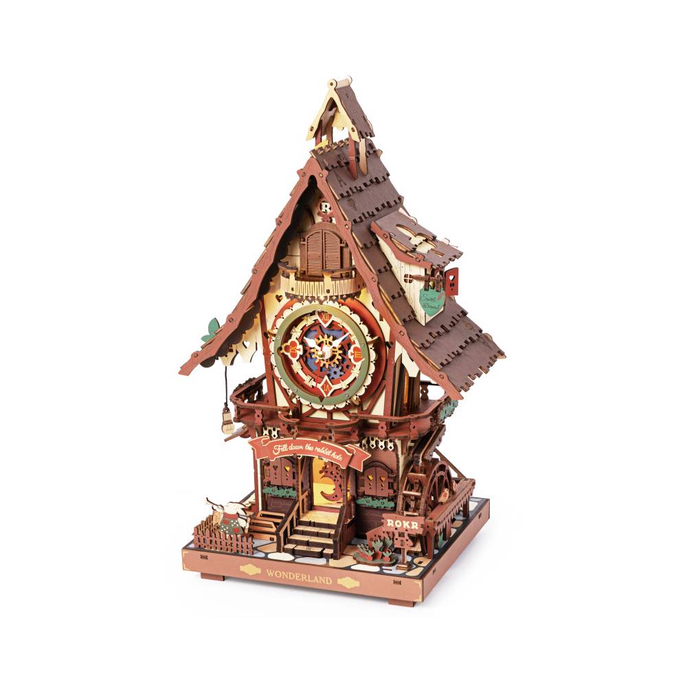 Maqueta Madera Reloj de Cuco Mecánico Robotime –