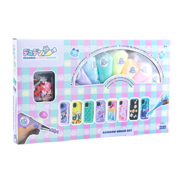mega set decoden personalizar carcasas de móvil kawaii con pasta