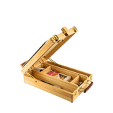 caballete maletín artemisa art creation kit completo para pintar con acrílico