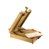 caballete maletín de sobremesa para pintar al óleo art creation