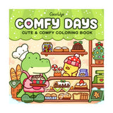 libro para colorear adultos comfy days