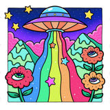 coloring book trippy & groovy tiktok