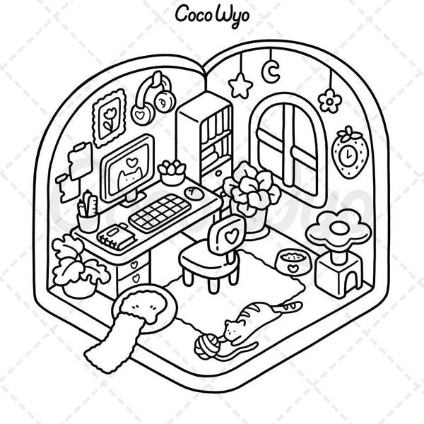 libro para colorear diseños del hogar little corner
