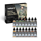 pinturas acrílicas modelismo y figuras camuflaje uniformes de guerra alemanes