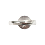 set anillos personalizables de color plateado tamaño ajustable