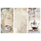 Bloc Scrapbooking 10 Hojas 15x30 Home&Deco 'Coffee and Tea' PapersForYou