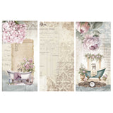 Bloc Scrapbooking 10 Hojas 15x30 Home&Deco 'Bath and Kitchen' PapersForYou