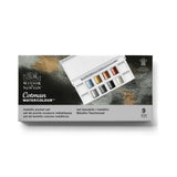 Caja de bolsillo Acuarelas 8 pastillas colores metálicos Cotman de Winsor & Newton