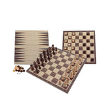 Tablero Ajedrez/Damas/Backgammon Juego de Mesa Sostenible