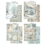Junk Journal White Christmas Stamperia