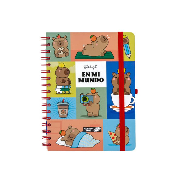 Agenda Semanal 2027 Mi mundo + Regalo Mr. Wonderful