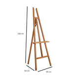caballete de madera de haya colart medidas en centímetros
