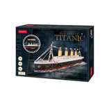 Puzzle 3D Titanic con luz LED de World Brands