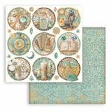Bloc Scrapbooking 10 Hojas Fortune 12x12 Stamperia