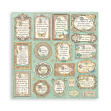 Bloc Scrapbooking 10 Hojas Fortune 12x12 Stamperia