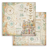 Bloc Scrapbooking 10 Hojas Fortune 12x12 Stamperia