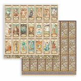 Bloc Scrapbooking 10 Hojas Fortune 12x12 Stamperia