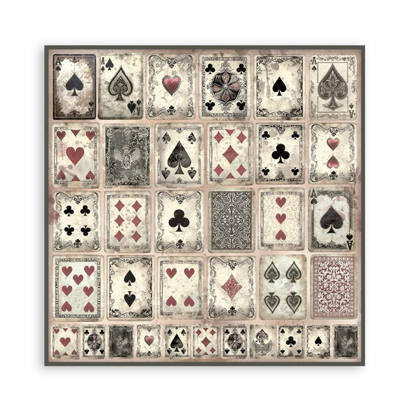 Bloco de Scrapbooking 10 Folhas Fundos Master of Magic Stamperia