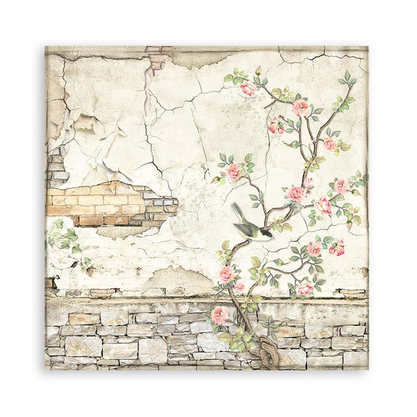 Bloco de Scrapbooking 10 Folhas House of Roses Stamperia