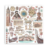 Bloc Scrapbooking 22 Hojas Venice City of Art Stamperia