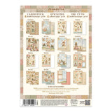 junk journals cardstock die cuts y stickers stamperia cozy family