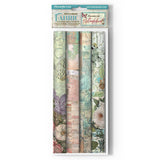 SET 4 HOJAS TELA 30x30 WONDERLAND